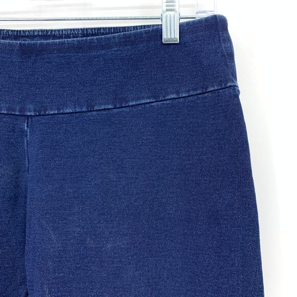SOLD J.Jill Pure Jill Indigo Slim Leg Ankle Leggings Womens Size Small Dark Wash - Picture 4 of 7